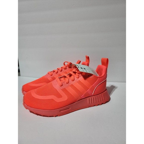 New Adidas Multix Big Kid ‘turbo’  Red/Cloud White  GX2223 Size 4.5Y WOMEN'S 5.5 - Picture 2 of 9